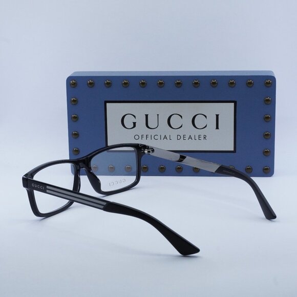 FINAL PRICE NEW GUCCI GG0692O 001 BLACK EYEGLASSES - Picture 8 of 9